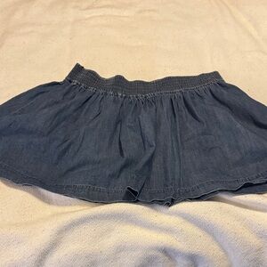 Aeropostale light denim full skirt